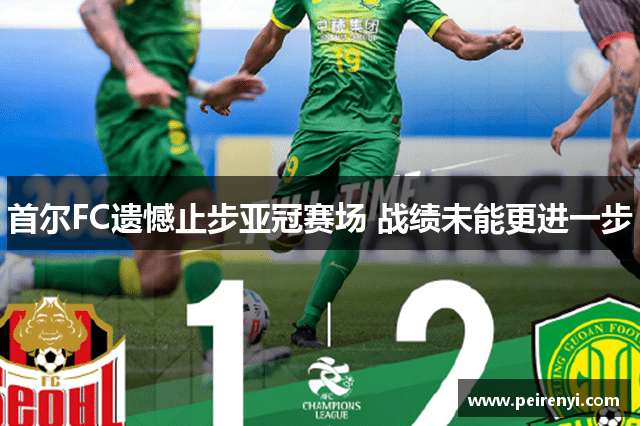 首尔FC遗憾止步亚冠赛场 战绩未能更进一步