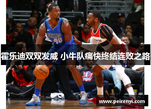 霍乐迪双双发威 小牛队痛快终结连败之路